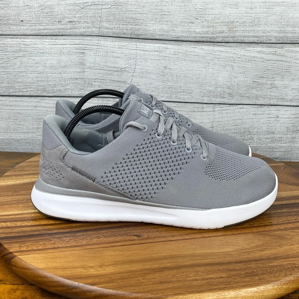 Kizik Women’s Lima Grey Hands Free Comfort Shoes Sneaker Size 10 Extra Wide